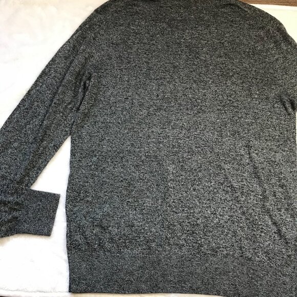 Croft & Barrow Easy Care Sweater Black Marled Long Sleeve V-Neck Mens Medium NEW - Picture 9 of 10